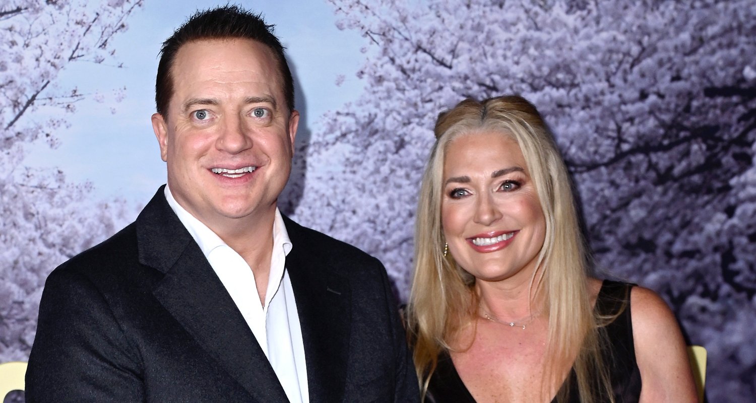 Brendan Fraser & Girlfriend Jeanne Moore Attend ‘Rental Family’ Photocall in London
