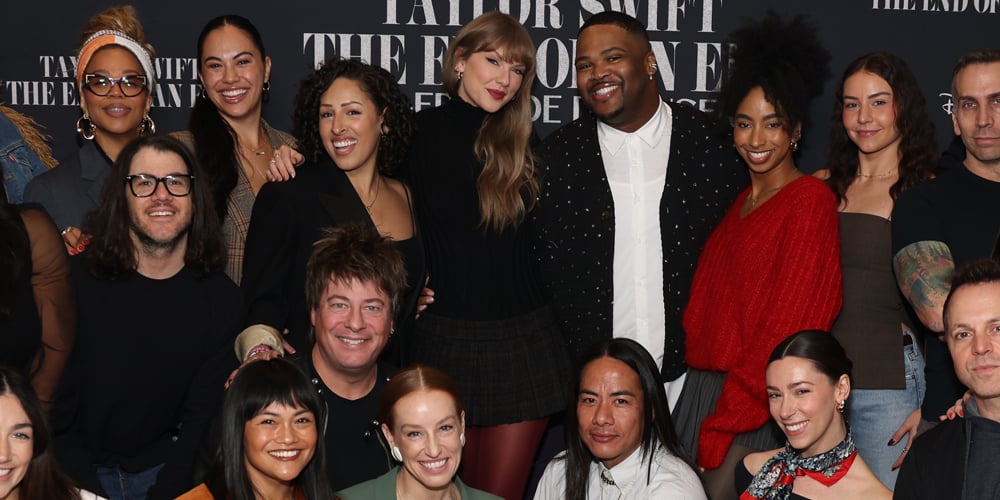 Taylor Swift Attends Screening for Disney+’s ‘End of an Era’ with Her Tour Dancers, Singers, & More!