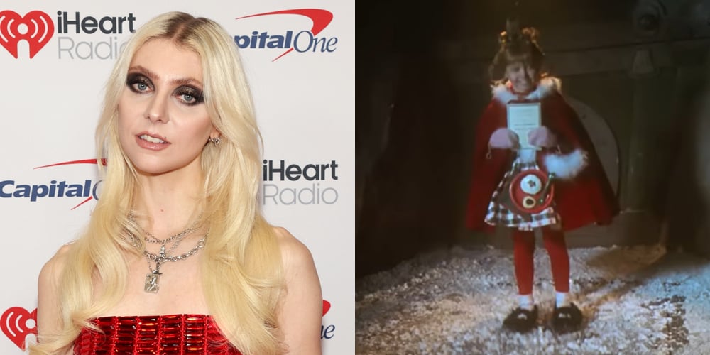 Taylor Momsen experimenta o vestido original de Cindy Lou Who de ‘How The Grinch Stole Christmas’ em novo vídeo – assista agora! | Natal, Como o Grinch roubou o Natal, Taylor Momsen, O Grinch | Notícias e fofocas sobre celebridades | Entretenimento, fotos e vídeos