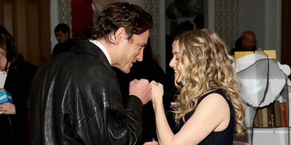 Amanda Seyfried & Lewis Pullman Share Adorable Fist Bump at ‘The Testament of Ann Lee’ Screening in NYC