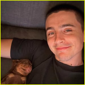Timothee Chalamet Shows Off His Super Cute New Puppy 