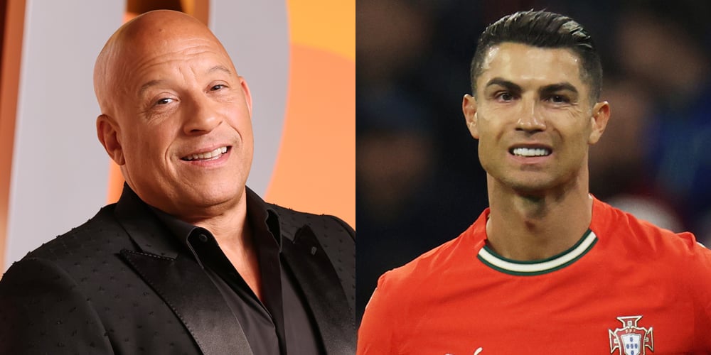 Vin Diesel para CRISTIONO Ronaldo na final de Velozes e Furiosos Cristiano Ronaldo, velozes e furiosos, filmes, filmes, vin diesel | Notícias e fofocas Entretenimento, fotos e vídeos