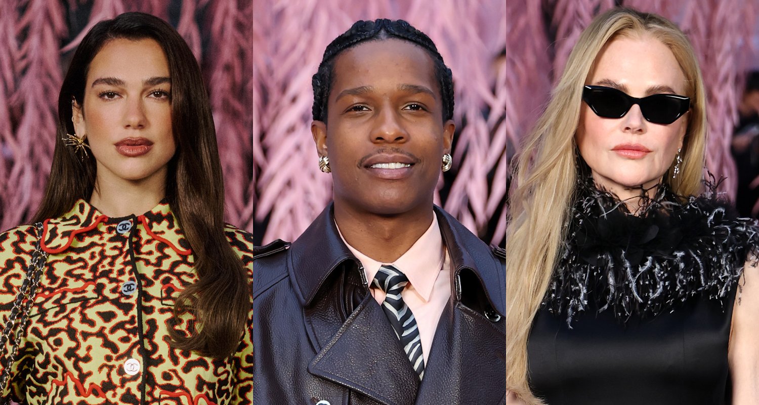 Dua Lipa, A$AP Rocky, Nicole Kidman e outras chegam em grande estilo ao desfile da Chanel em Paris! | ASAP Rocky, Bruna Marquezine, Claire Foy, Dua Lipa, Fernanda Torres, Gracie Abrams, Margaret Qualley, Nicole Kidman, Paloma Elsesser, Penélope Cruz, Tilda Swinton, Vanessa Paradis | Notícias e fofocas sobre celebridades | Entretenimento, fotos e vídeos
