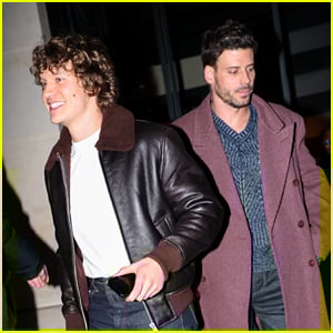 Heated Rivalry's Connor Storrie Is All Smiles with Francois Arnaud While Leaving Paris Fashion Week Party Together