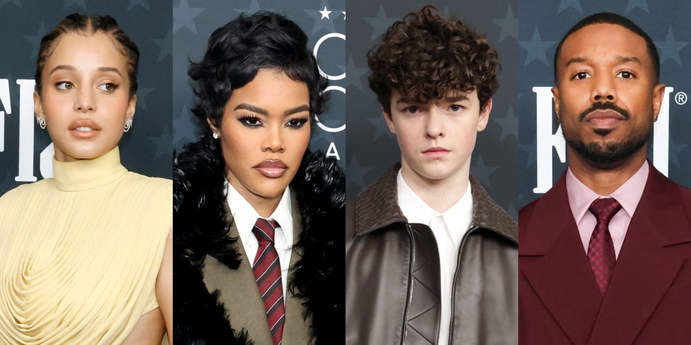 Mais bem vestidas no Critics’ Choice Awards de 2026: veja nosso ranking completo dos 22 melhores looks! | 2026 Críticas Mais bem vestidas, Ariana Grande, Bella Ramsey, Mais bem vestidas, Britt Lower, Chase Infiniti, Chloe Zhao, EG, Elle Fanning, Erin Doherty, Ethan Hawke, Evergreen, Extended, Ginnifer Goodwin, Hannah Einbinder, Jacobi Jupe, Jessie Buckley, Kate Hudson, Megan Meen, Kristen Meen Goth, Michael B Jordan, Natasha Lyonne, Odessa Azion, Owen Cooper, Paul W. Downs, apresentação de slides, Teyana Taylor | Notícias e fofocas sobre celebridades | Entretenimento, fotos e vídeos