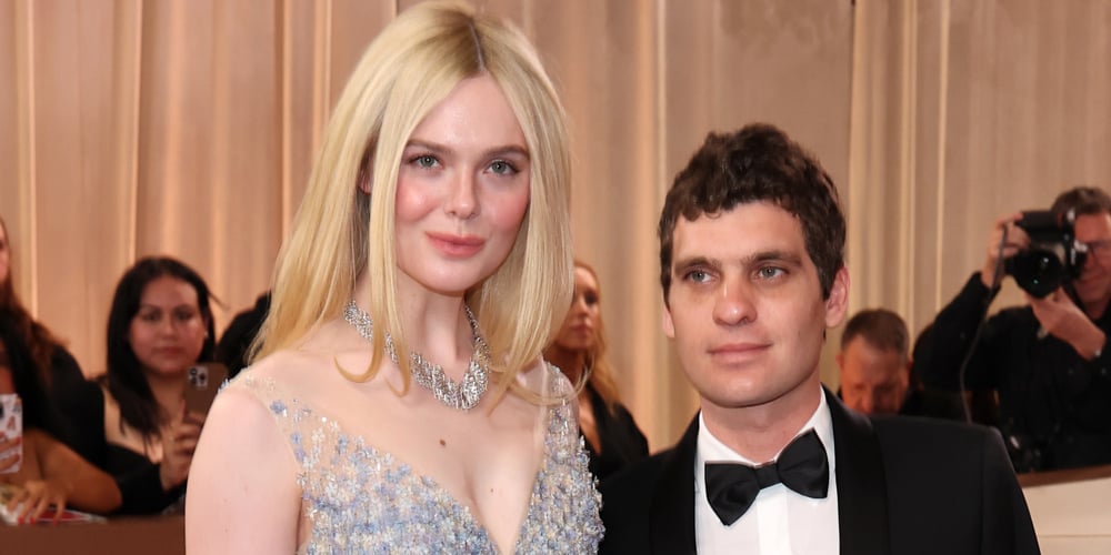 Sparks Fly as Shockingly Young Elle Fanning Parades Much Older Mogul Beau at Golden Globes