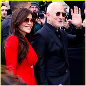 Jeff Bezos & Wife Lauren Sanchez Bezos Attend Schiaparelli Show During Paris Fashion Week