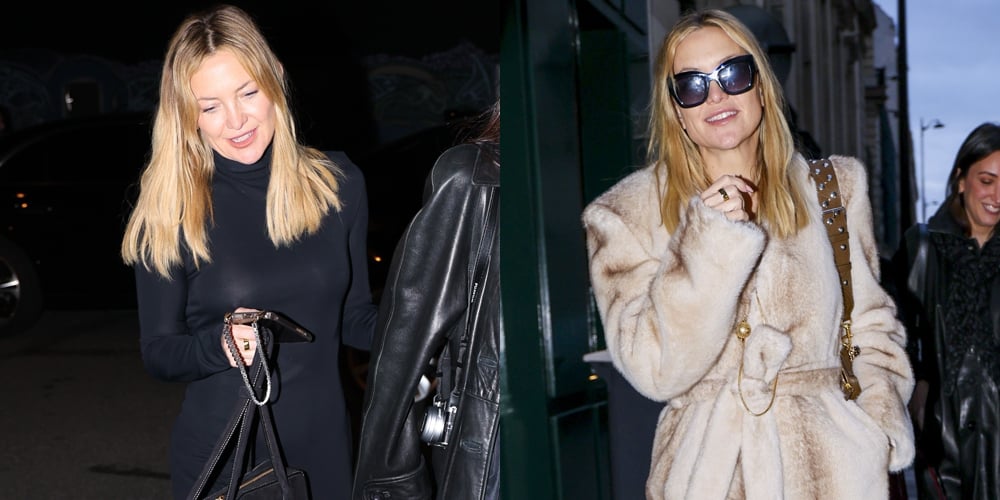 Kate Hudson deslumbra con un vestido transparente ajustado en París y luego usa un lujoso abrigo de piel sintética | Semana de la Moda de París 2026, Kate Hudson, semana de la moda de París | Noticias y rumores de celebridades | Entretenimiento, fotos y vídeos