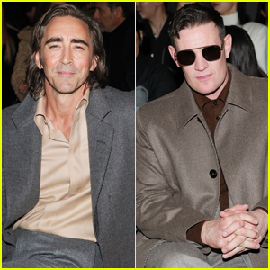 Lee Pace, Matt Smith, & More Sit Front Row at Zegna Fashion Show in Milan