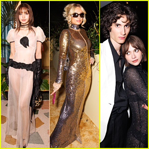 LISA, Paris Hilton, Sombr, Emilia Jones & More Attend Vas J Morgan & Lucy Guo Golden Globes After Party