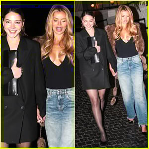 Madelyn Cline & Brooks Nader Hold Hands On Weekend Girls Night Out