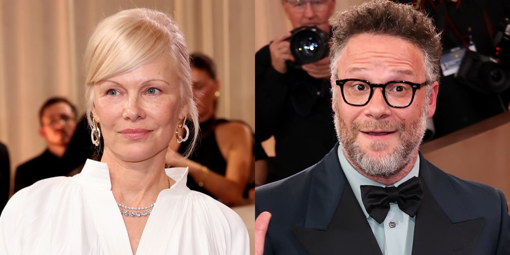 Pamela Anderson Explains Why She Felt 'Yucky' Being Close to Seth Rogen at Golden Globes 2026