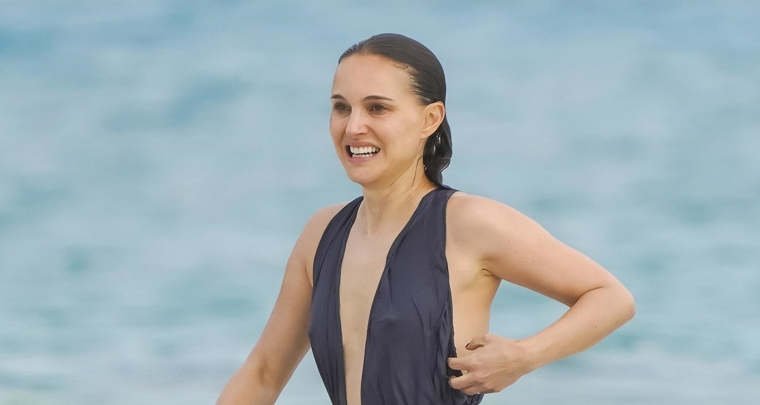 Natalie Portman usa maiô para um dia de praia em St. Barth | Natália Portman | Notícias e fofocas sobre celebridades | Entretenimento, fotos e vídeos