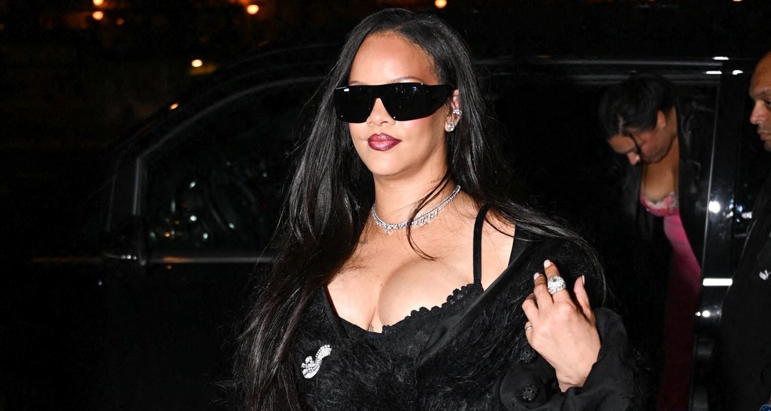 Rihanna fica linda de preto para jantar em Paris | Rihanna | Notícias e fofocas sobre celebridades Entretenimento, fotos e vídeos