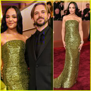 Tessa Thompson Gets Support from Boyfriend Brandon Green at Golden Globes 2026