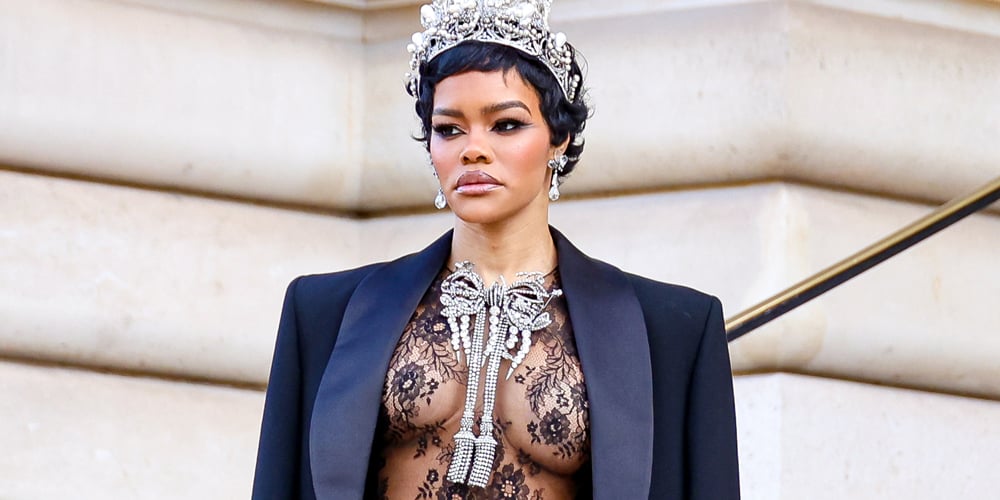 ¡Teyana Taylor lució un vestido transparente y sexy en el desfile de modas de Schiaparelli! | Aaron Paul, andrew taggart, Carla Bruni, Demi Moore, Jeff Bezos, Jodie Turner-Smith, Lauren Parsekian, Lauren Sanchez, Law Roach, Marianne Fonseca, Narah Baptista, Teyana Taylor, Vincent Cassel | Noticias y rumores de celebridades | Entretenimiento, fotos y vídeos