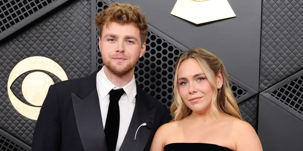 Nominee Alex Warren Gets Support From Wife Kouvr Annon on Grammys 2026 Red Carpet