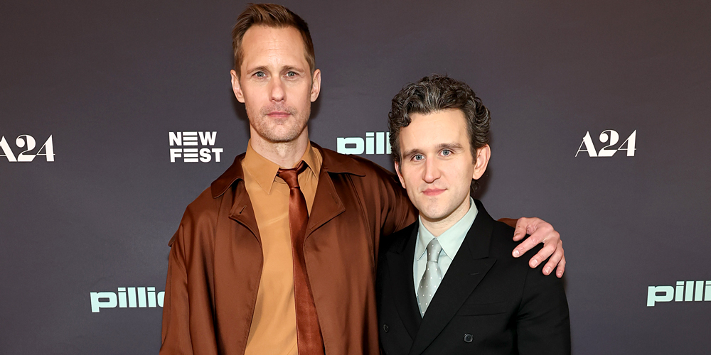 Alexander Skarsgard & Harry Melling Take ‘Pillion’ to New York! | Alan Cumming, Alexander Skarsgard, Anton Astudillo, David Hatkoff, Douglas Hodge, Harry Lighton, Harry Melling, Jordan Firstman, Nick McCarthy, Pillion | Celebrity News and Gossip | Entertainment, Photos and Videos