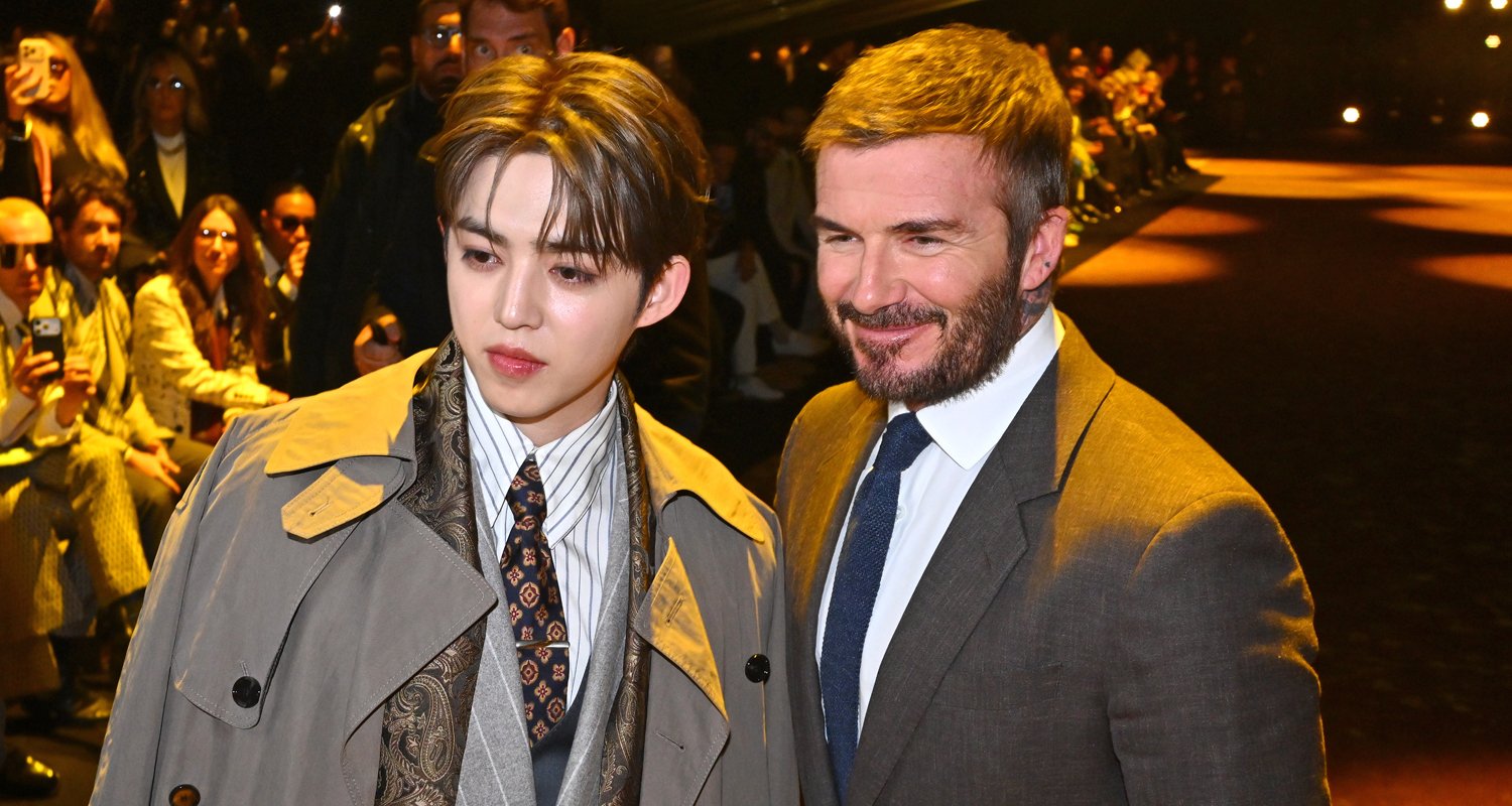 David Beckham com Coups do SEVENTEEN no desfile de Milão | David Beckham, Luke Newton, Megan Fahey, S. Coops | Notícias e fofocas sobre celebridades Entretenimento, fotos e vídeos