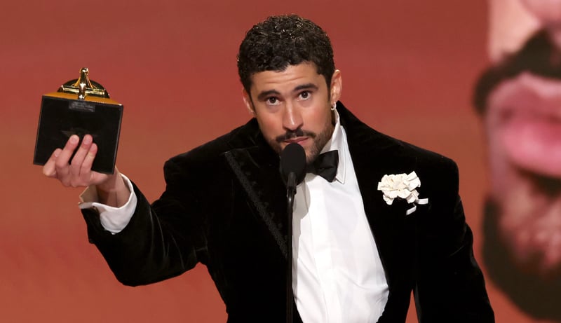 How Bad Bunny Made History with His Album of the Year Win at Grammys 2026 | 2026 Grammys, Bad Bunny, Grammys | Celebrity News and Gossip | Entertainment, Photos and Videos