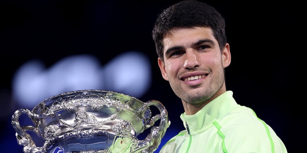 Carlos Alcaraz Seals Youngest Career Grand Slam at 22 With Australian Open Win Over Novak Djokovic | Carlos Alcaraz, Novak Djokovic, Tennis | Celebrity News and Gossip | Entertainment, Photos and Videos
