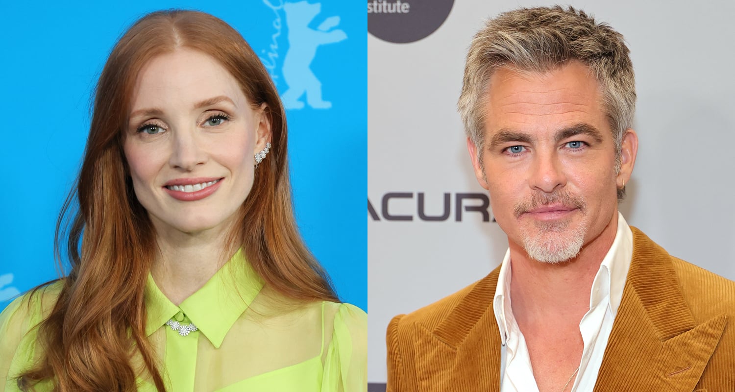 Jessica Chastain & Chris Pine to Star in New #MeToo Drama Movie 'This Is Pleasure'