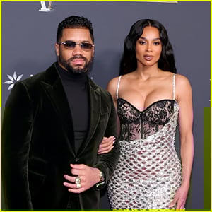Ciara mostra la lingerie in uno splendido abito accanto al marito Russell Wilson agli NFL Honors 2026