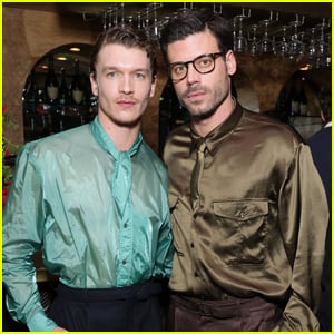 Connor Storry recebe apoio de François Arnaud na Culture Magazine Cover Party 