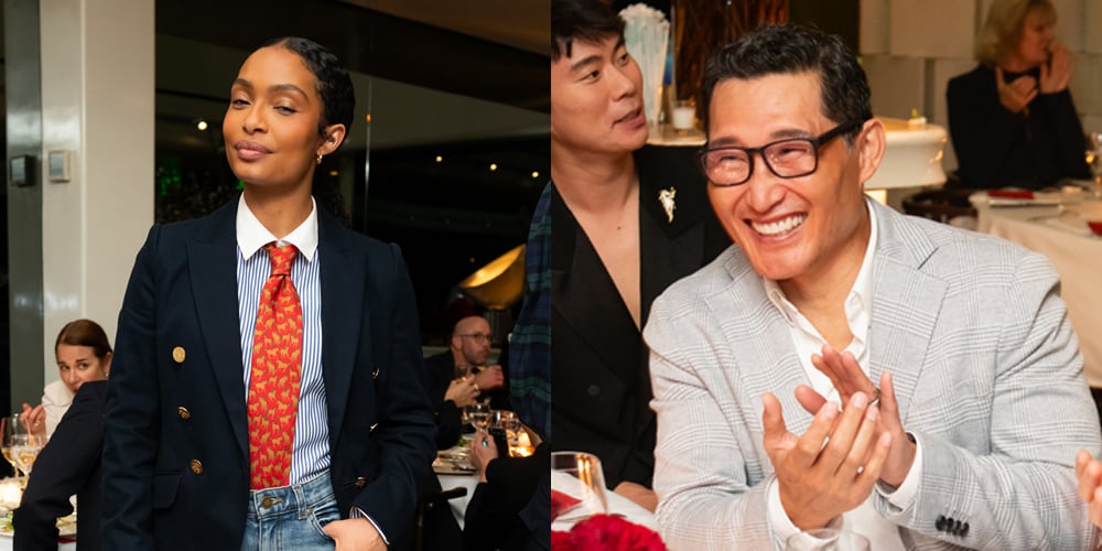 Daniel Dae Kim, Yara Shahidi e mais brindam o Ano Novo Lunar com Brooks Brothers & Gold House | Ashley Weston, Ben Baller, Bing Chen, Bobby Burke, China Chow, Daniel Dae Kim, Harry Shum Jr., Jeannie Mai, Michael Chow, Nick Wooster, Sal Perez, Yara Shahidi | Notícias e fofocas sobre celebridades Entretenimento, fotos e vídeos