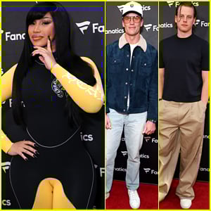 Cardi B, Tom Brady, & Joe Burrow Among Dozens of Stars at Fanatics Super Bowl 2026 Party