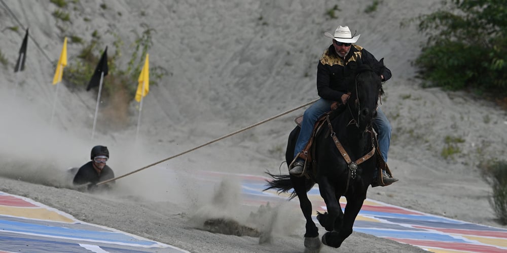 ‘Fear Factor’ Contestants Dragged By Horses in Wild Stunt, Contestant Lance Reveals His Reaction to the Challenge (Exclusive Clip) | Exclusive, Fear Factor, Fox, Television | Celebrity News and Gossip | Entertainment, Photos and Videos