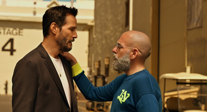 Jonah Hill Looks So Different With Bald Head & Bushy Beard in ‘Outcome’ First Look Photos | apple tv+, Cameron Diaz, Jonah Hill, Keanu Reeves, Matt Bomer, Movies, Outcome | Celebrity News and Gossip | Entertainment, Photos and Videos