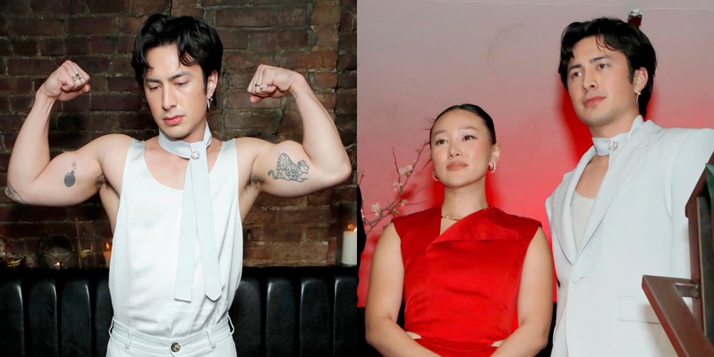 Hudson Williams flexiona seus músculos enquanto organiza a festa de Ano Novo Lunar da Gold House com Yerin Ha | Anna Cathcart, Bowen Young, Celeste Yim, Eva Chen, Hudson Williams, Isa Briones, Lola Tung, Maitrey Ramakrishnan, Padma Lakshmi, Sean Kaufman, Suni Lee, Supriya Ganesh, Yerin Ha | Notícias e fofocas sobre celebridades Entretenimento, fotos e vídeos