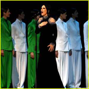 Laura Pausini Sings Italian National Anthem at Winter Olympics 2026 Opening Ceremony!