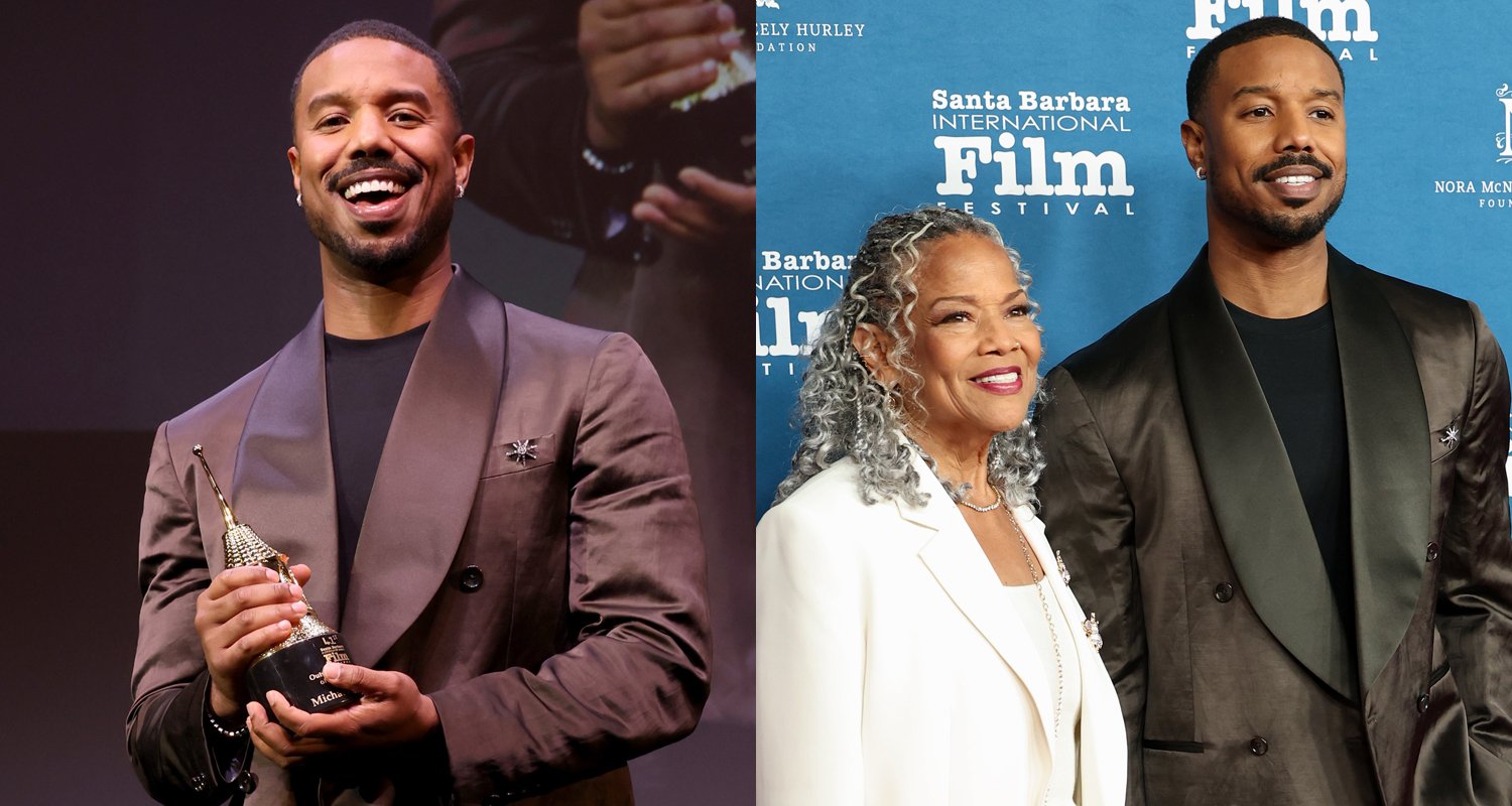 Michael B. Jordan foi homenageado com o prêmio de Melhor Artista no Festival de Cinema de Santa Bárbara de 2026! | Delroy Lindo, Donna Jordan, Michael B Jordan | Notícias e fofocas sobre celebridades Entretenimento, fotos e vídeos
