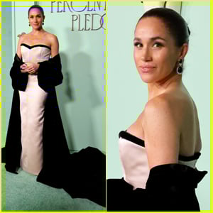 Meghan Markle Makes Rare Red Carpet Appearance to Support Tina Knowles & Fifteen Percent Pledge