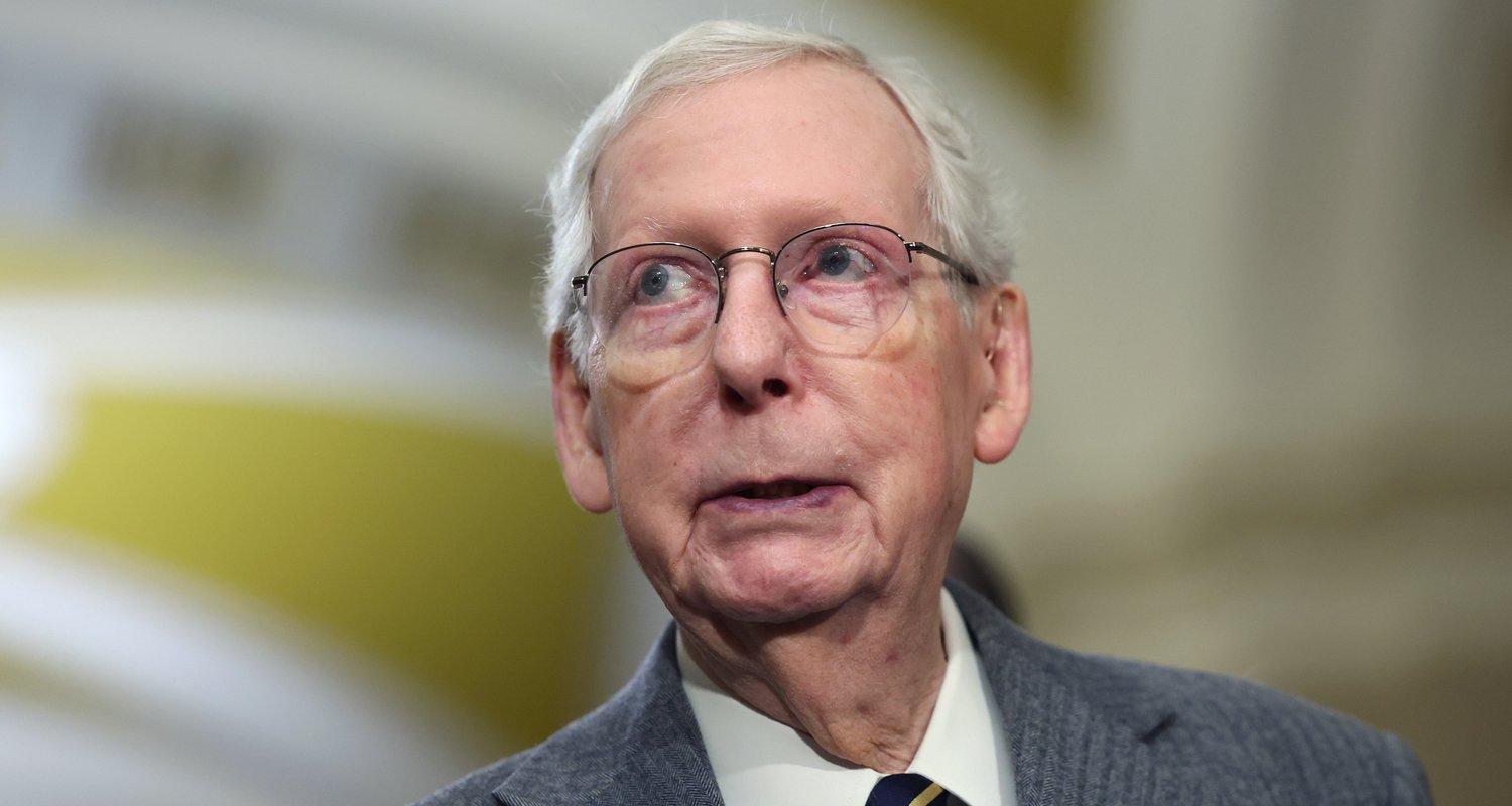 Mitch McConnell Hospitalized After Experiencing 'Flu-Like Symptoms'