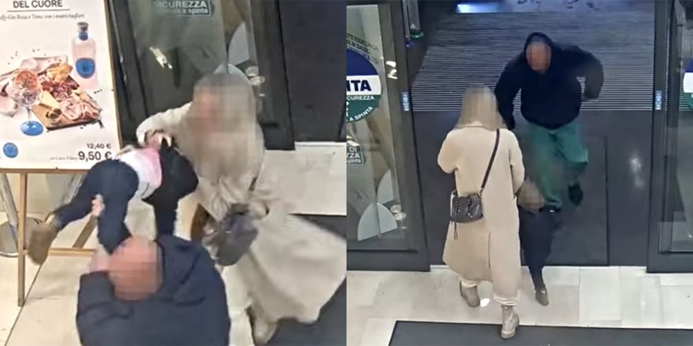 Assistir mãe heroína salva filha de tentativa de sequestro enquanto elas saem do supermercado | crime, interesse humano, Itália | Notícias e fofocas sobre celebridades Entretenimento, fotos e vídeos
