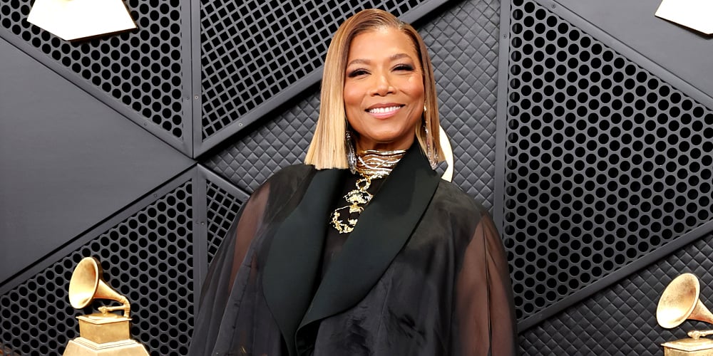 Queen Latifah Arrives at Grammys 2026 Ahead of Presenting | 2026 Grammys, Grammys, Queen Latifah | Celebrity News and Gossip | Entertainment, Photos and Videos