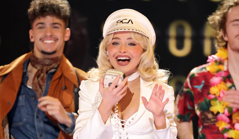 Sabrina Carpenter’s ‘Manchild’ Performance at Grammys 2026 Gets Hit With Censors, Despite Not Actually Cursing | 2026 Grammys, Grammys, Sabrina Carpenter | Celebrity News and Gossip | Entertainment, Photos and Videos