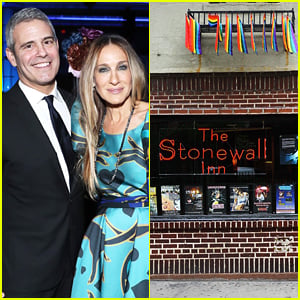 Sarah Jessica Parker & Andy Cohen React to Pride Flag Being Removed From Stonewall Inn