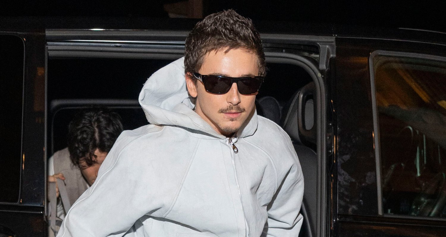 Fashion Treason: Timothée Chalamet Ditches Dazzling Red-Carpet Glam for Shockingly Sloppy Sweats at Paris After-Party