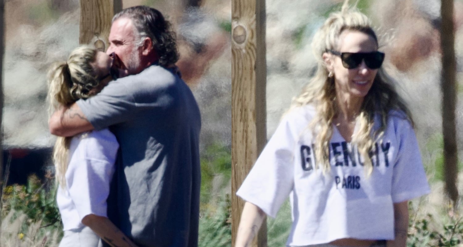 Tish Cyrus e seu marido Dominic Purcell fazem as malas no PDA durante um dia em Malibu | Dominic Purcell, Tish Cyrus | Notícias e fofocas sobre celebridades Entretenimento, fotos e vídeos
