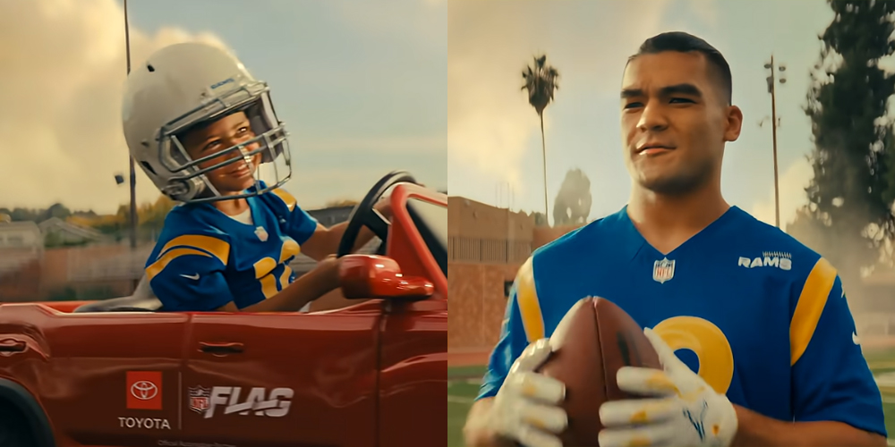 Toyota Super Bowl Commercial 2026: Puka Nacua's Younger Self Joins Him for Inspirational Ad!