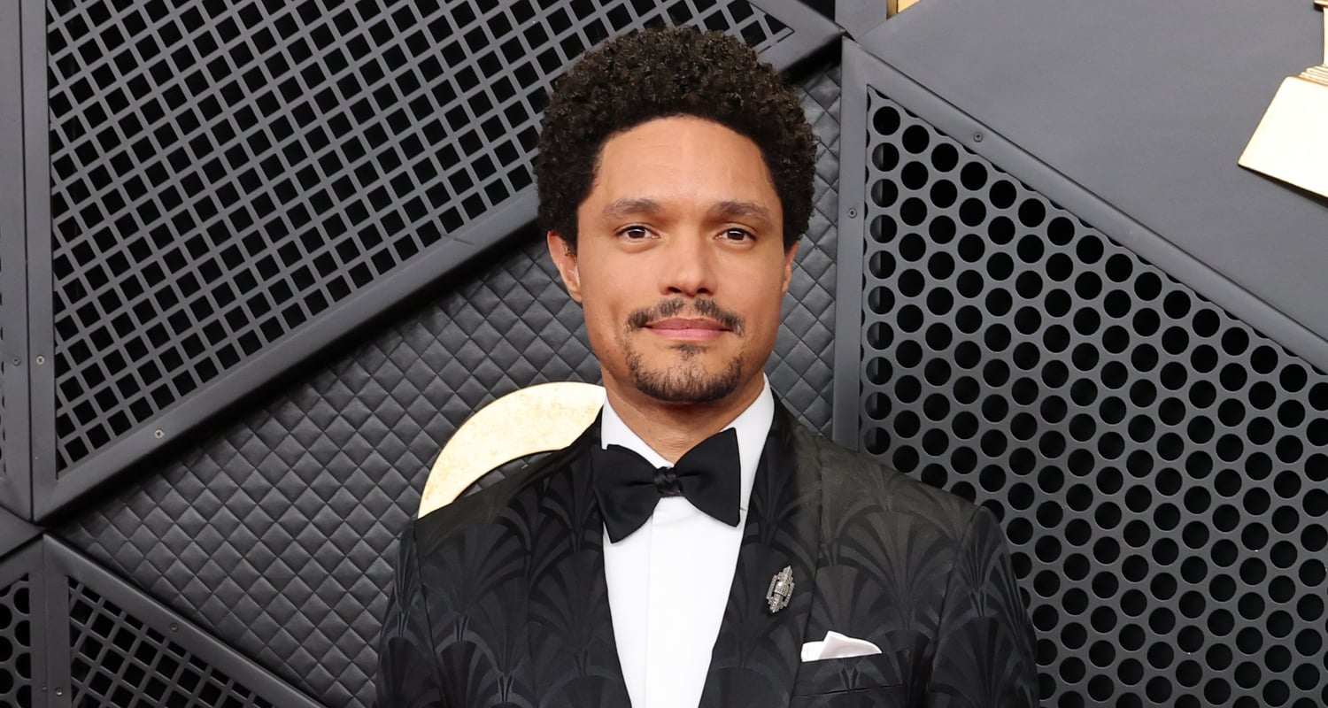 Trevor Noah Arrives for Hosting Duties at Grammys 2026