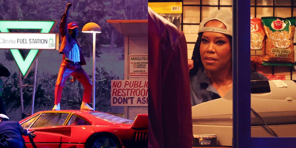 Tyler, the Creator Features Regina King in a Surprise Cameo, Creates a Fiery Blaze at the Grammys 2026 | 2026 Grammys, Grammys, Regina King, Tyler the Creator | Celebrity News and Gossip | Entertainment, Photos and Videos