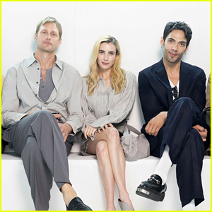 Alexander Skarsgard, Emma Roberts, & Diego Calva Take a Trip to South Korea for COS Fashion Show