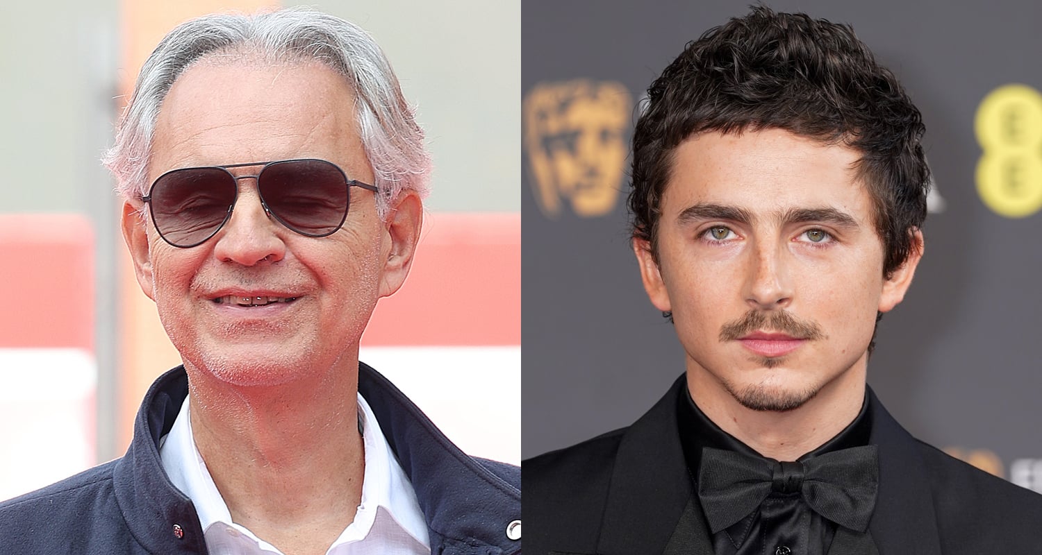 Andrea Bocelli reage aos comentários de Timothée Chalamet sobre ópera e balé Andrea Bocelli, Timothée Chalamet | Notícias e fofocas sobre celebridades Entretenimento, fotos e vídeos