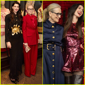 Anne Hathaway & Meryl Streep Kick Off 'Devil Wears Prada 2' Press Tour in Mexico City