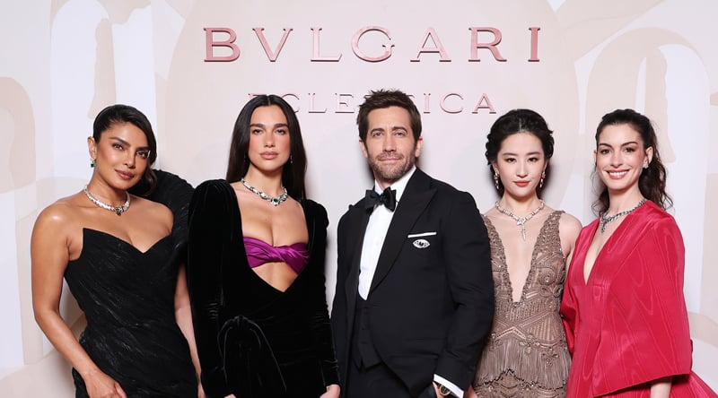 Bvlgari Debuts Eclettica Collection in Italy with Major Stars Like Dua Lipa, Anne Hathaway & More! | Anne Hathaway, Dua Lipa, Jake Gyllenhaal, Kim Ji Won, Liu Yifei, Priyanka Chopra | Celebrity News and Gossip | Entertainment, Photos and Videos